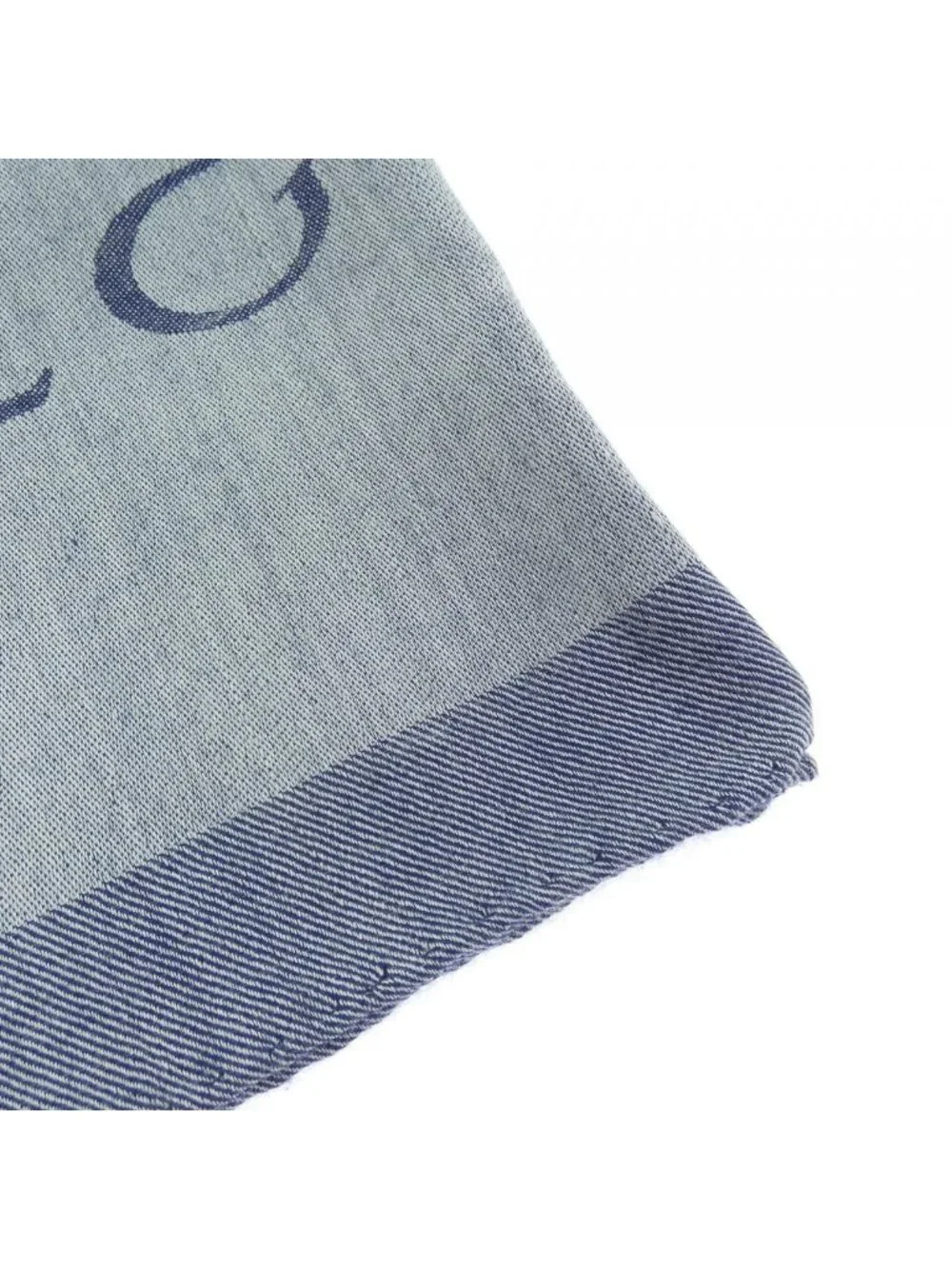 Bvlgari Stole Scarf Blue